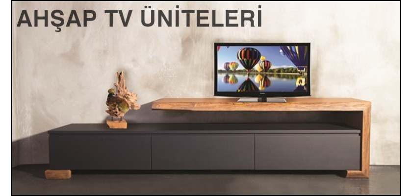 Ahşap TV ünitesi